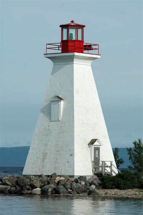 Lighthouses Of Canada Cape Breton Island Nova Scotia