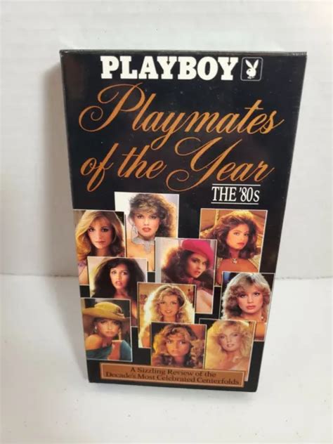Vintage Playboy Playmates Of The Year S Vhs Video Tape Eur