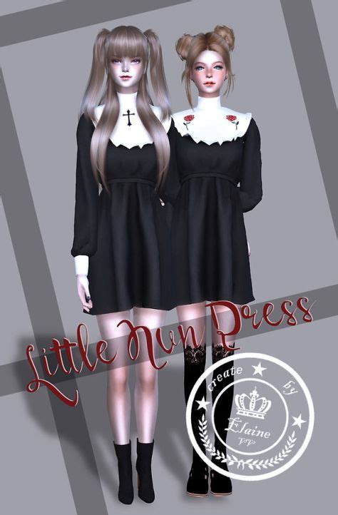 Chiaki Nanami Cosplay Set For The Sims 4 Sims 4 Cosplay Pinterest