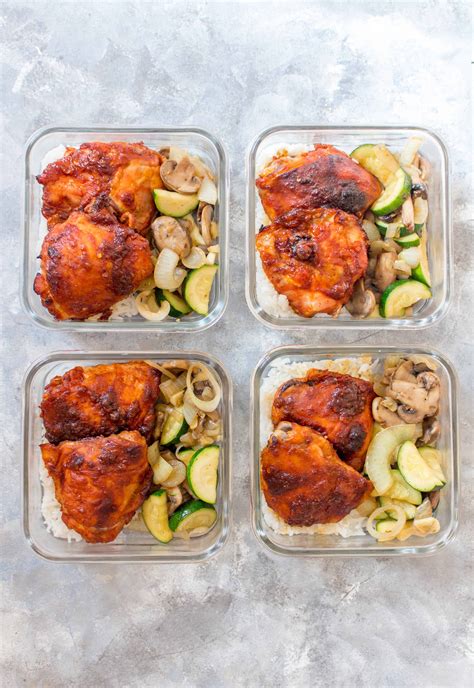 You can grab the recipe here. Spicy Korean Chicken Meal Prep - Carmy - Easy Healthy-ish ...