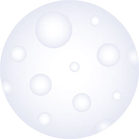 Full Moon Symbol - Free Clip Art
