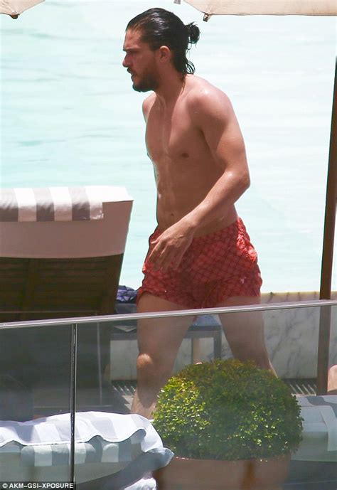 Games Of Thrones Kit Harington Shirtless As He Relaxes In Brazil