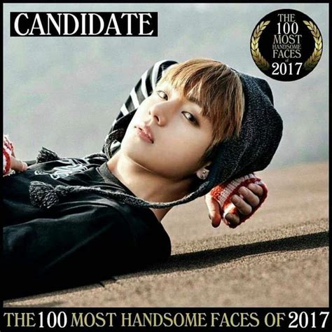 The 100 Most Handsome Faces 2017 Armys Amino