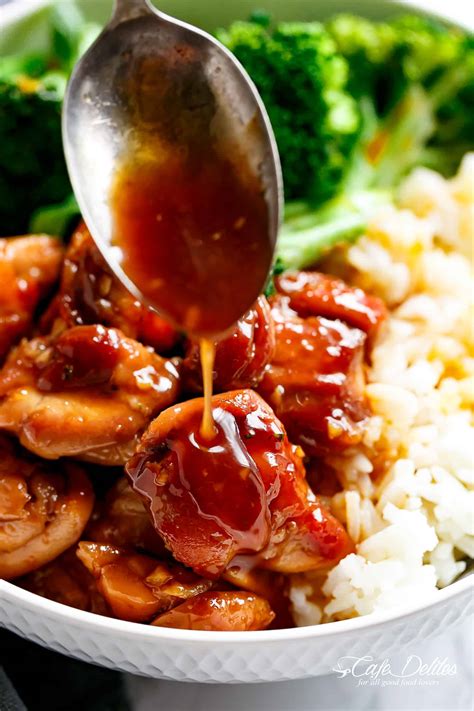 Place chicken in a shallow baking dish and pour over half the. Teriyaki Chicken - Cafe Delites