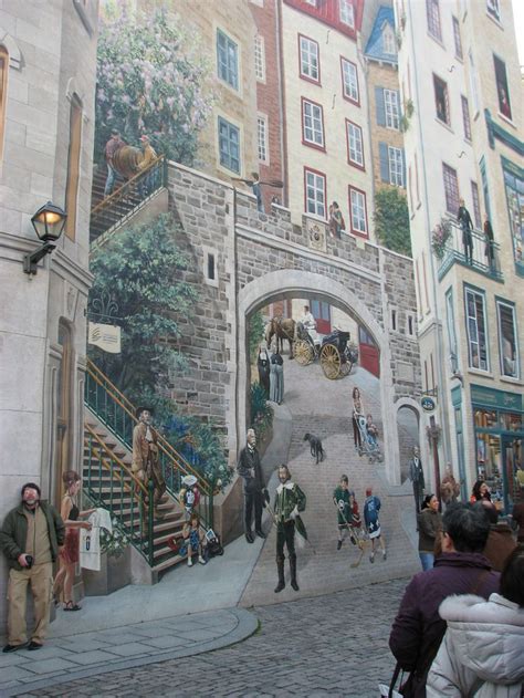 Montreal fine arts museum room. Mural, Quebec, Canada | 3D Painting / Street Art ...