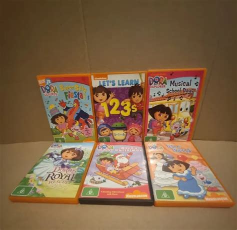 Dora The Explorer Dvd Bulk Collection Dvds Kids Childrens Region 4 Pal