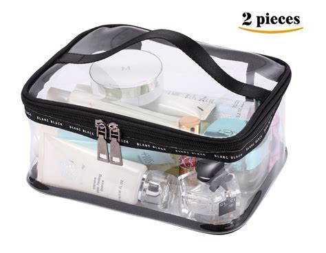 Clear Toiletry Makeup Bags Pvc Plastic Travel Cosmetic