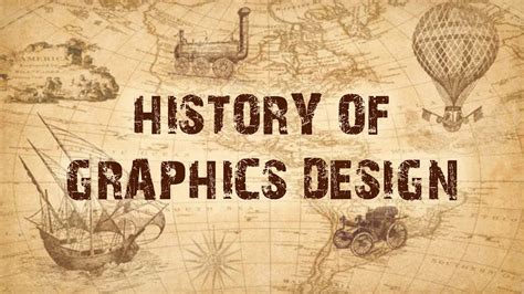History Of Graphics Design Part 1 Graphics Design History Youtube
