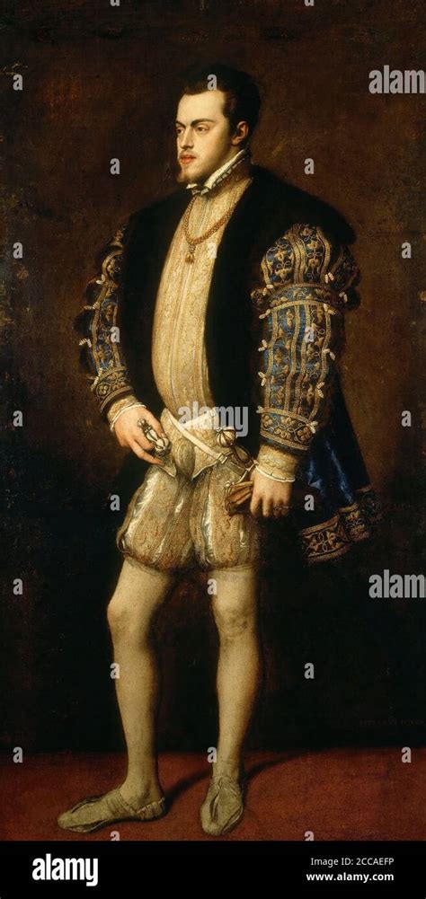 Retrato De Felipe Ii 1527 1598 Rey De España Y Portugal Museo