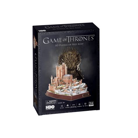 3d Game Of Thrones Red Keep 4d Model Kit