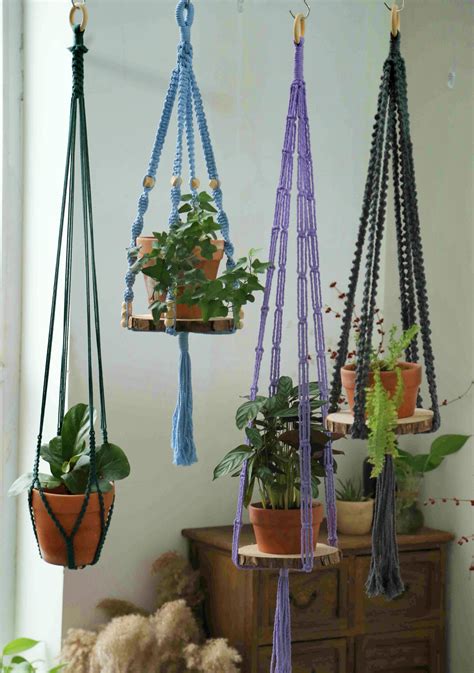 We did not find results for: Macrame plant hanger Hanging plant shelf Long suspended ...