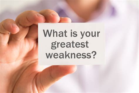 What Is A Job Weakness At Stephen Dawson Blog