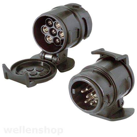 Anschlussadapter 13 auf 7 polig produktbeschreibung: Adapter Anhängerstecker 13 auf 7 Pol