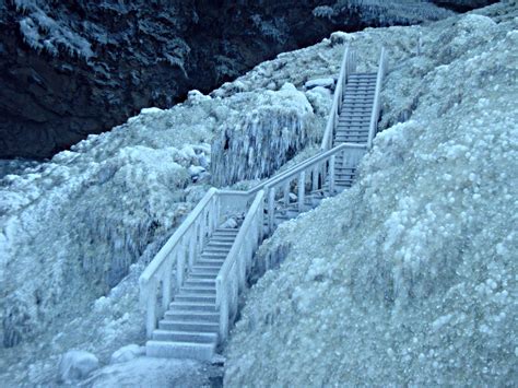 Stairway To Heaven At Seljalandsfoss Iceland