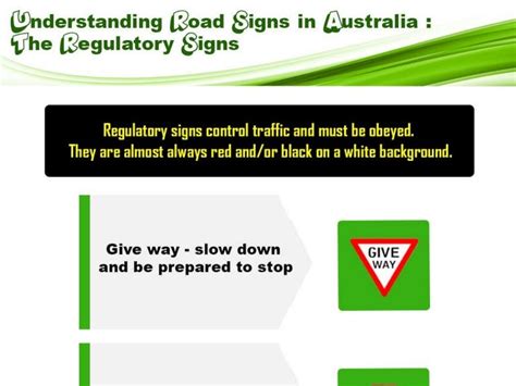 Understanding Road Signs In Australia