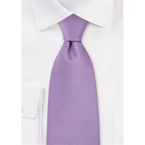 Solid Color Ties Light Lavender Ties