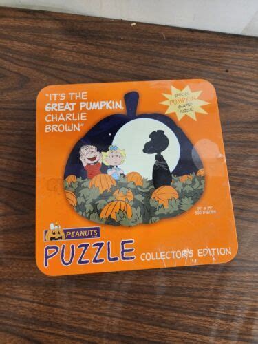 Peanuts Its The Great Pumpkin Charlie Brown Collectors Tin 500 Piece