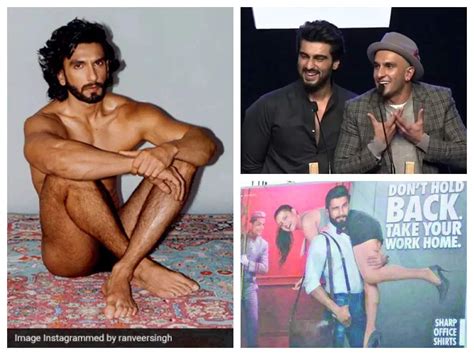 Nude Photoshoot Sexist Ad Aib Roast Five Times Ranveer Singh Courted