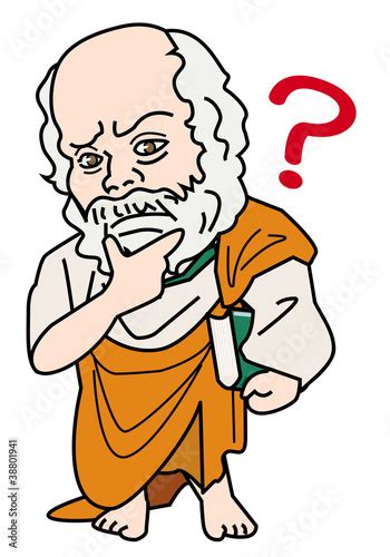 Socrates Think Ilustración De Stock Adobe Stock