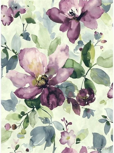 Floral Poster By Summerscreek Redbubble
