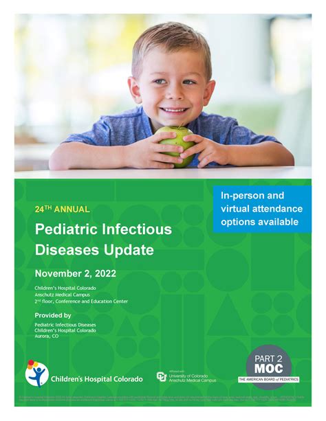24th Annual Pediatric Infectious Diseases Update Pediatric Infectious Diseases Society