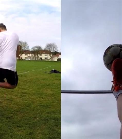 Watch This Kid Take The Cross Bar Challenge To A Whole New Level Video