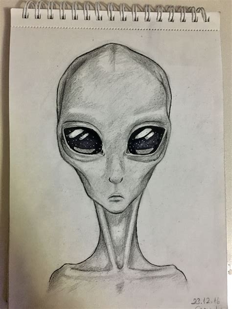 You can allso insert weed drawing graffiti in your document or presentation. Alien art Charcoal | Scary drawings, Alien drawings ...