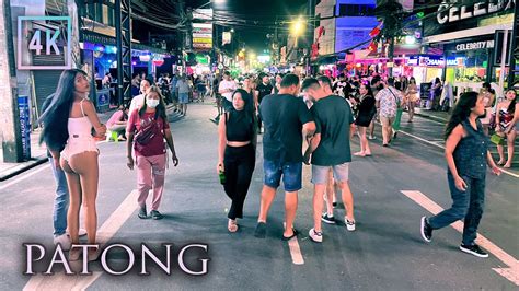 walking down bangla road at night in patong phuket thailand youtube