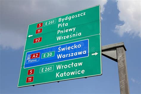 Polish Road Signs