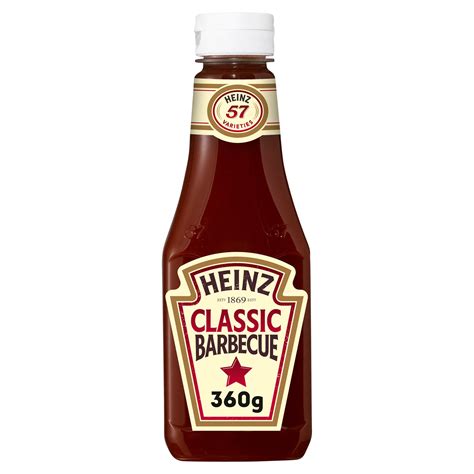 Heinz Classic Barbecue Sauce 360g Bbq Chilli And Marinades Iceland Foods
