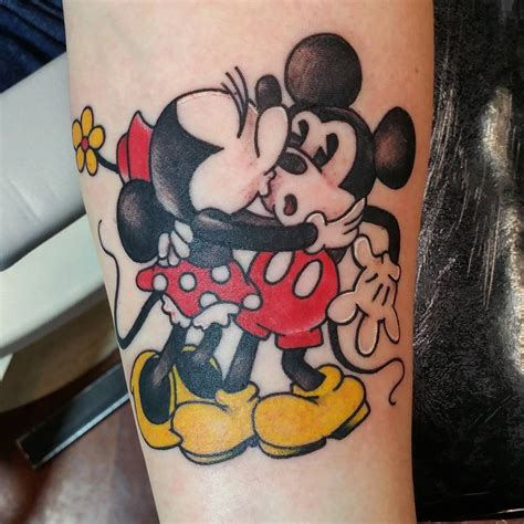 Top 104 Mickey Mouse And Minnie Mouse Kissing Tattoo