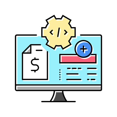 medical coding billing color icon vector illustration 35274535 Vector