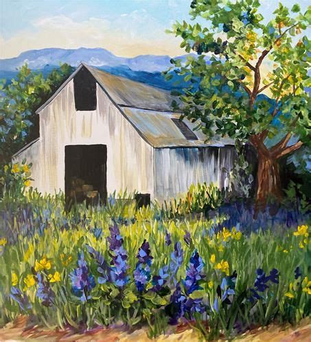 Daily Paintworks Original Fine Art Jenny Breniff Farm Paintings