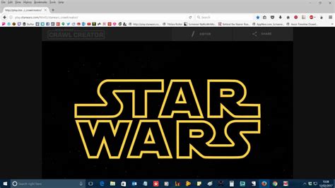Tutorial How To Make A Quick And Easy Star Wars Intro Crawl Youtube