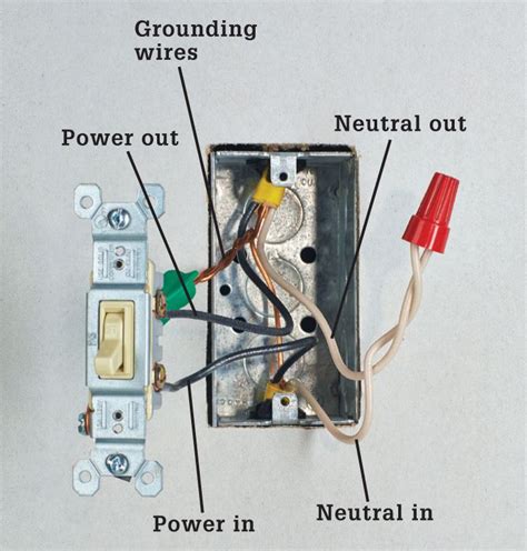 Single Pole Light Switch 2 Black Wires 1 Red Wire
