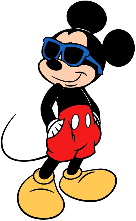 Mickey Mouse Summer Clip Art