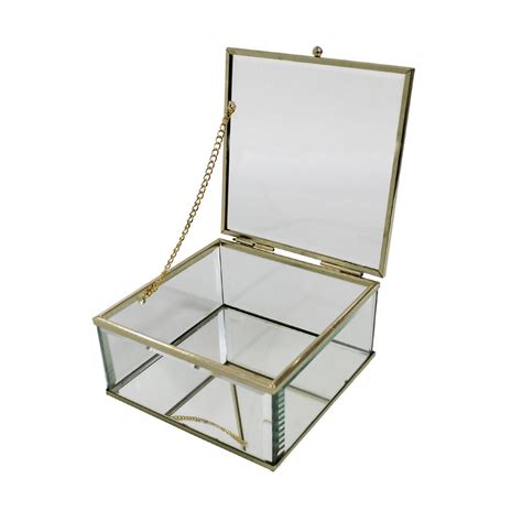 Buy The Clear Glass Display Box With Lid By Bead Landing™ At Michaels