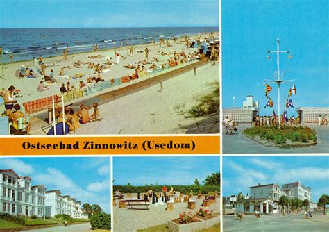 Postkarte Ostseebad Zinnowitz DDR Museum Berlin