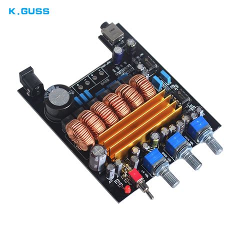 K GUSS Class D 2 1 HIFI Audio High Power Digital Amplifier Board NE5532