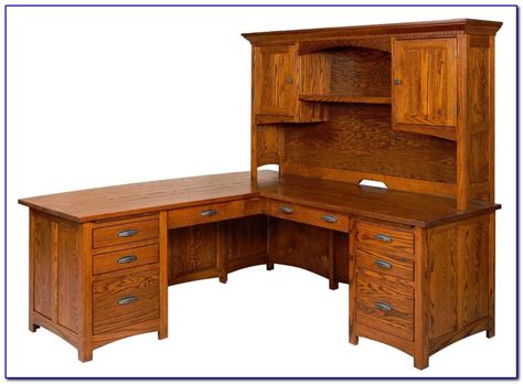 All home interior architechture ideas for corner computer desk with hutch furniture. Solid Wood Corner Computer Desk With Hutch - Desk : Home ...
