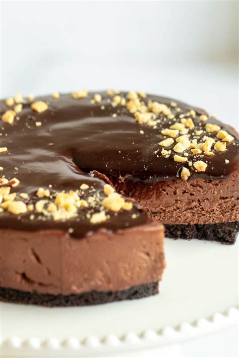 No Bake Nutella Cheesecake Recipe Rich And Delish