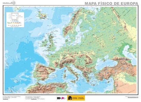 Mapa Fisico De Europa Mapa Geografico De Europa Mapa Fisico De Images