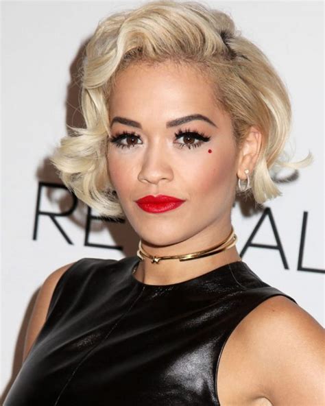 Rita Oras Short Hairstyles Pixie Bob For 2018 Celebrity Haircuts