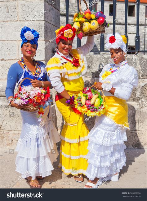 Havana February These Traditional Clothes Stock Photo Shutterstock