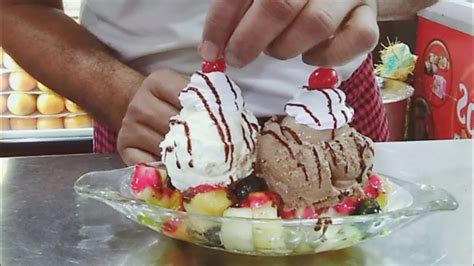 Ice Cream Sundae How To Make Double Ice Cream Youtube