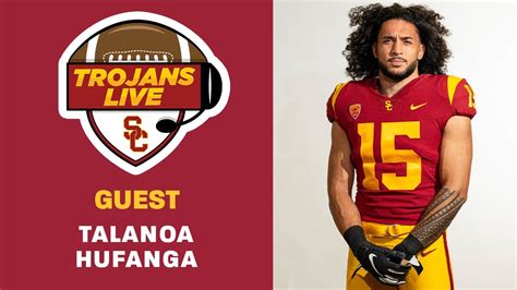 Trojans Live 11 2 Talanoa Hufanga Youtube