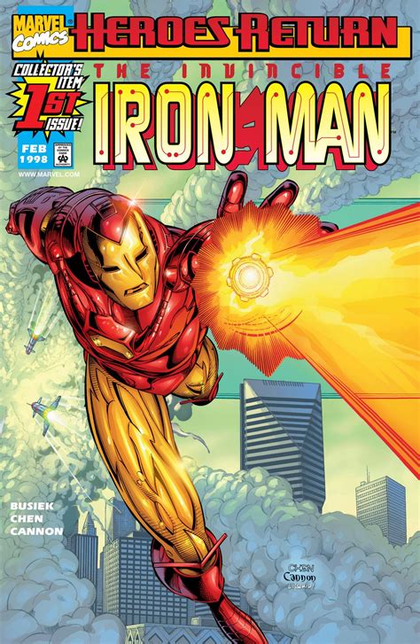Iron Man Vol 3 1 Marvel Comics Database