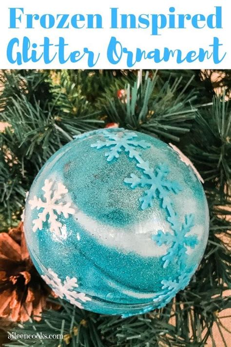 See How Easy It Is To Make Your Own Glitter Ornaments At Home With This