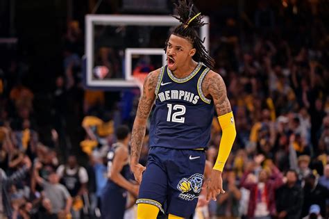 Memphis Grizzlies Ja Morant Approaching Mythic Level Greatness After