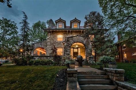 1913 Stone House In Kansas City Missouri — Captivating Houses